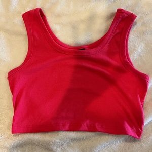 Pink Shein tank top